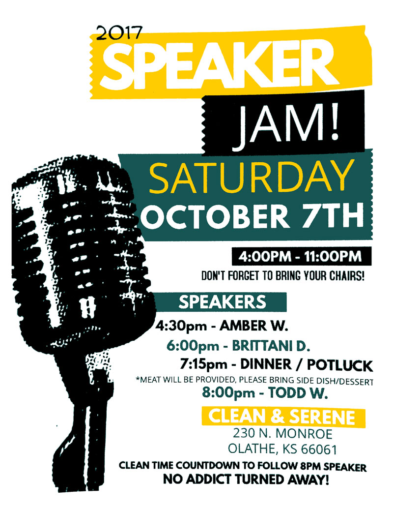 C&S – Speaker Jam, Oct 7th, 2017